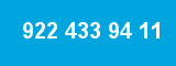 922 433 94 11